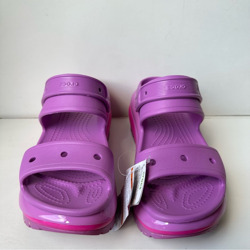 Crocs Mega Crush Platform Clog Sandal Sz: W 11 - M 9 Color Bubble Purple Pink